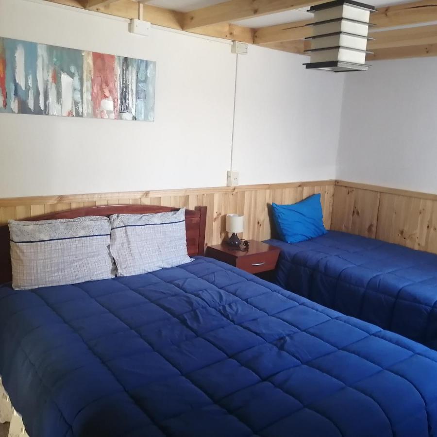 Hostal Y Cabanas Vientos Del Sur Puerto Ingeniero Ibanez Ngoại thất bức ảnh