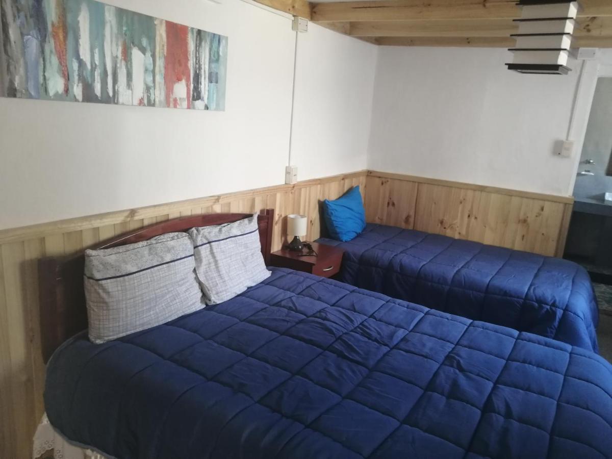 Hostal Y Cabanas Vientos Del Sur Puerto Ingeniero Ibanez Ngoại thất bức ảnh
